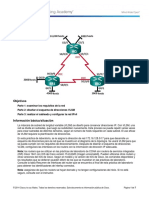 6.3.3.7 Lab - Designing and Implementing IPv4 Addressing With VLSM