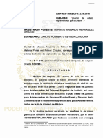 229-16 AMPARA HOMICIDIO no delito emergente.pdf