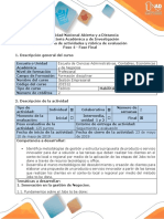 Guia de Actividades y Rubrica de Evaluación - Paso 4 - Fase Final