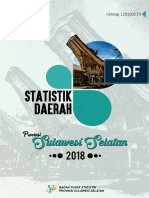 Statistik Daerah Provinsi Sulawesi Selatan 2018