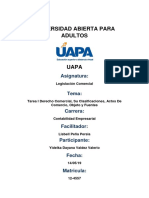 Tarea 1 de Legislacion Comercial