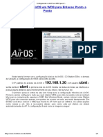 Firmware AirOS - Manual de Configuracao para Enlaces Ponto-a-Ponto - WDS PDF