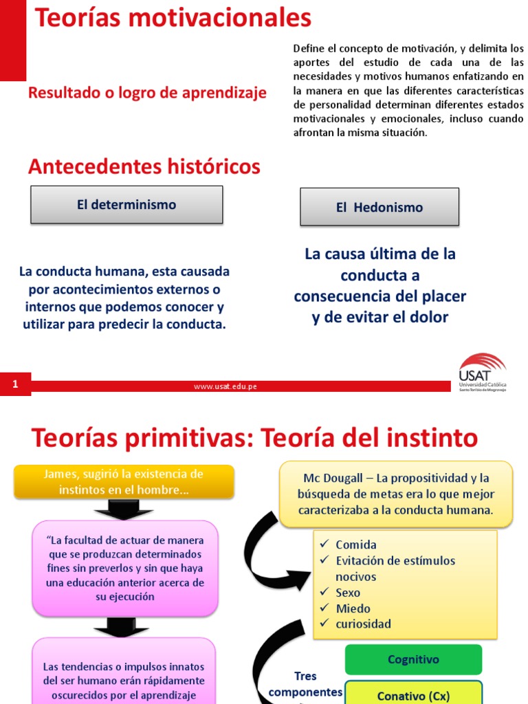 Teorías de la Motivación y su Impacto | PDF | Motivación | Motivacional