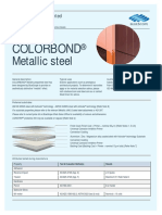 Color Bond Metallic Data Sheet