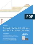 Autocad Productivity Study Highlights Architecture