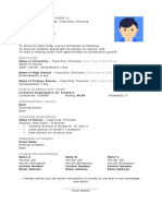 3 Resume (Sample a)