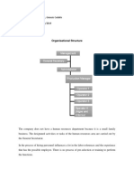 Organizational Structure Proposal for Small Family Business