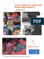 MCAI Pocketbook of Hospital Care For Neonates and Infants 2015