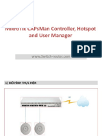 CAPsMan Controller, Hotspot Userman