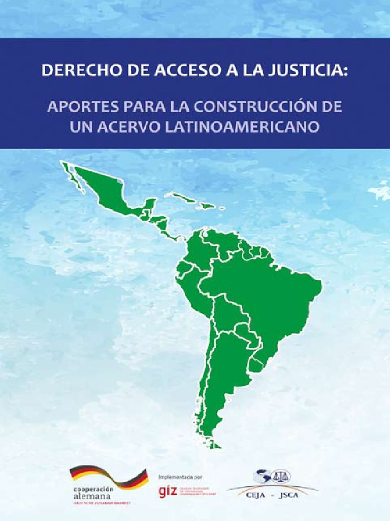 El Derecho de Acceso A La Justicia. | PDF | Debido al proceso | Justicia