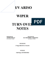 Turn Over by Bunan MV Ariso Wiper