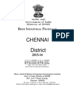 Chennai District: Rief Ndustrial Rofile of