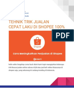Tips Jualan Cepat Laku Di Shopee 100 Tri PDF