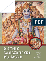 Rječnik Sanskritskih Pojmova (AF)