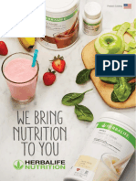 We Bring Nutrition To You: Product Catalog