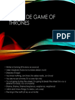 Frases de Game of Thrones