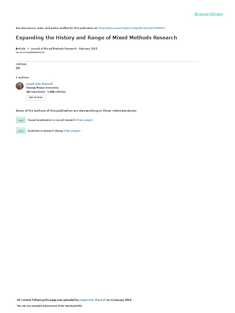 QUALITATIVE QUANTITATIVE AND MIXED METHODS RESEARCH PDF visual data 7