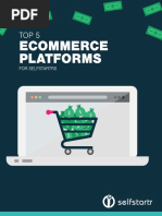 Top 5 Ecommerce Platforms