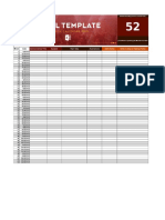 Sermon Calendar Excel File