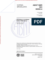 NBR ISO 80000 - 4 - Grandezas e Unidades - Parte 4 - Mecânica