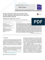 Zhao - Bearing Remaining Useful Life Estimation Based On Time-Frequency Representation and Supervised Dimensionality Reduction