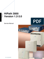 Siemens HiPath 3000 Service Manual