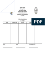 Part Iv: Development Plan S.Y. 2018 - 2019 Strength Development Needs Action Plan Timeline Resources Needed