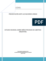 Estudio Mundial Sobre Los Niños Privados de Libertad 2018