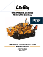 Manual de Asfaltadora 1000F PDF