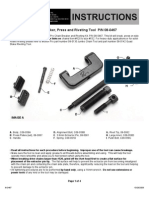 Chain Breaker, Press and Riveting Tool P/N 08-0467