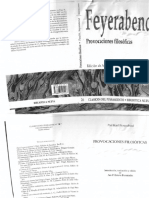 Feyerabend-Provocaciones-Filosoficas Texto Completo PDF