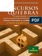 Ley de Concursos y Quiebras Comentada y Anotada PDF