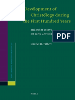 Talbert - The Development of Christology During The First Hundred Years (2011)