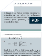 Clase 8 Lugar Geométrico de Las Raíces