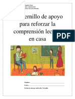 Cuadernillo de Apoyo para Reforzar La Comprensión Lectora en Casa