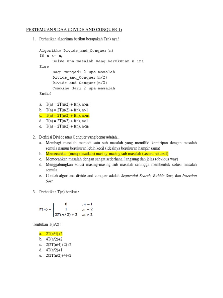 Contoh Soal Bubble Sort Dan Jawabannya - Berbagi Contoh Soal