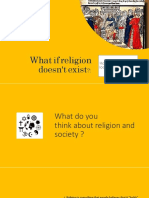 What If Religion Doesn't Exist?:: How Will Our Society Look Like?