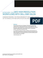 Dell EMC Uncompressed High Resolution Workflows With Dell EMC Isilon PDF