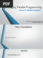 Part 1 - Lecture 2 - Parallel Hardware