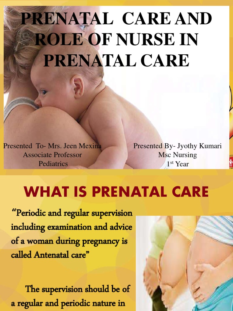 Prenatal Care | PDF | Pregnancy | Childbirth