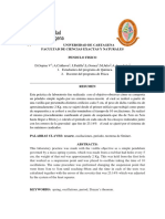 Informe de Fisica Pendulo Fisico Listo