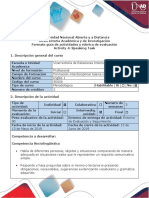 Activity Guide and Evaluation Rubric- Activity 4 Speaking Task