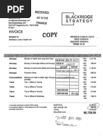 Ml Hu BlackRidge invoice 2