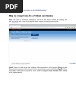 Process to Download Informatica