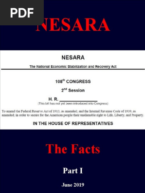 NESARA GESARA : Global Currency Reset; Draining the Swamp