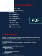 CURS NR 2 Vitamine Hidosolubile