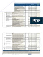 Tabla de Valores y Calificación SGSST