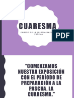 Cuaresma: camino de conversión hacia la Pascua