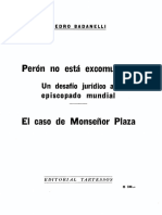 Perón no está excomulgado - Pedro Badanelli