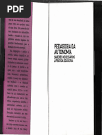 Pedagogia da Autonomia - Saberes Necessários À Prática Educativa por Paulo Freire